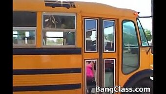 Sexy Coed Gets Fucked By Bus Driver