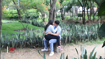 Watch A Colombian Couple Engage In Intimate Acts Outdoors