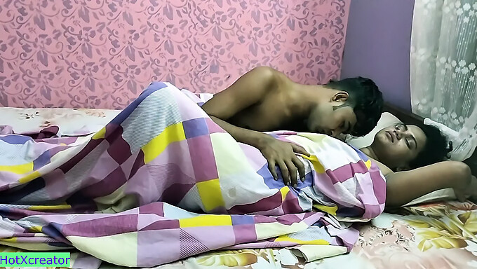 Indian housewife with big breasts gets fucked by another man