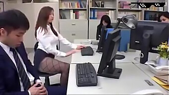 Lustful Office Romance Caught On Hidden Camera