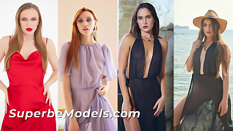 Guarda Queste Seducenti Modelle Spogliarsi Fino Alla Lingerie In Questo Video Bollente