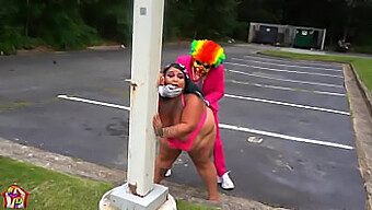 Thejaidynvenus, A Bbw Cosplayer, Craved A Free Fuck From A Clown And Stumbled Upon Gibby The Clown