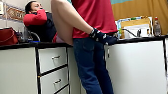 Hardcore Kitchen Sex With My Wife And Best Friend