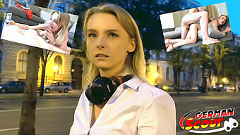 German Scout Interviews Attractive Teen For Modeling Job, Leading To Explicit Conversation And Potential Sexual Encounter