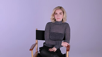 Kiernan Shipka Kihívást Vállal A Bunkóval