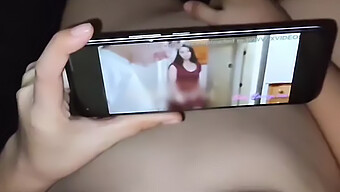 Young Asian Coed Gets Caught By Stepbrother Watching Porn, Leading To Intense Doggystyle Sex