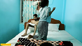 Indian Hotel Employee Receives A Powerful Hotel Room Service Session From A Well-Endowed Patron In Mumbai