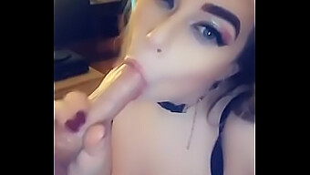 Amelia Skye Experimenta Una Intensa Garganta Profunda Con Un Tratamiento Rudo Y Recibe Una Facial Sustancial: Una Adolescente Amateur Británica Con Grandes Pechos