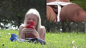 Small Penis Exhibitionist In Park Fetish Show