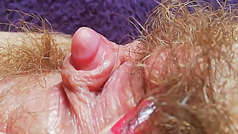 Intense POV experience of female ejaculation and big clit stimulation