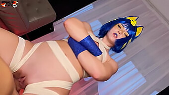 Amateur Cosplay: Sweetiefox'S Hot 18+ Version Of Ankha Meme