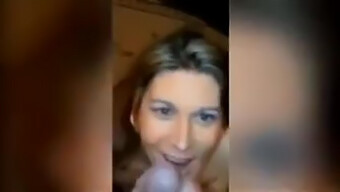 A Wife Pleases Her Husband With A Blowjob And Playtime