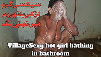 Hot Pakistani Teenage Girl Enjoys A Steamy Solo Bath