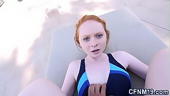 Redhead Gets A Load Of Cum After Wild Sex