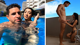 Hot Argentine Teen Gets Picked Up From Pool And Fucked In Hotel Room