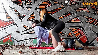 Outdoor Anal Sex In A Derelict Factory With Passing Trains