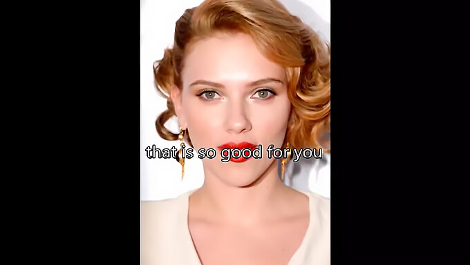 Gozada nos grandes seios naturais de Scarlett Johansson