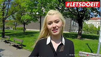 Poolse Getinte Tienertoerist Bedrogen Door Tsjechische Man In Letsdoit-Video