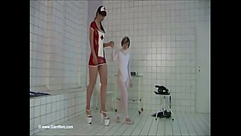 Tall And Short Women Explore Fetishism Through Dance And Bdsm (With Music By Clairvoyance Bell)