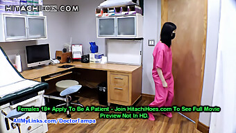 Asian Nurse Alexandria Wu Indulges In Solo Play With Hitachi Magic Wand In Examination Room