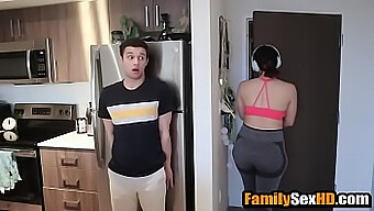 Playing A Prank And Having Sex With My Curvy Sister While In Isolation