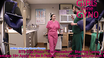 Sfw Behind-The-Scenes Footage Of Lenna Lux'S Procedure, Featuring Sexy Hands In Gloves