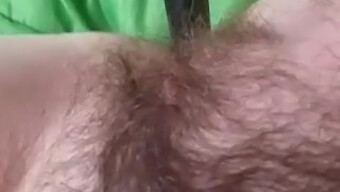 Hairy Amateurs 18-Year-Old Girl Masturbates