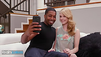 Hannah Hayes cheats on her boyfriend with Isiah Maxwell's big cock in steamy reality video