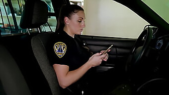 Off-Duty Police Officers Engage In A Wild Encounter With A Busty Milf - Aaliyah Taylor