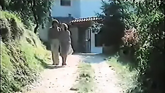 Vintage Európsky Film S Zrelým Hercom