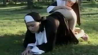 Holy Nuns Explore Lesbian Desires And Indulge In Intimate Eating