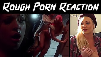 Intense And Rough Anal Sex With A Submissive Girl - Real And Raw Reactions