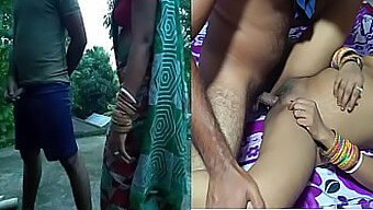 Desi Sex Video Of A Caught Neighbor Masturbating On The Roof