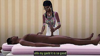 Young Indian Woman Opens Her Erotic Massage Salon And Gets Her First Client, Her Taboo Stepbrother